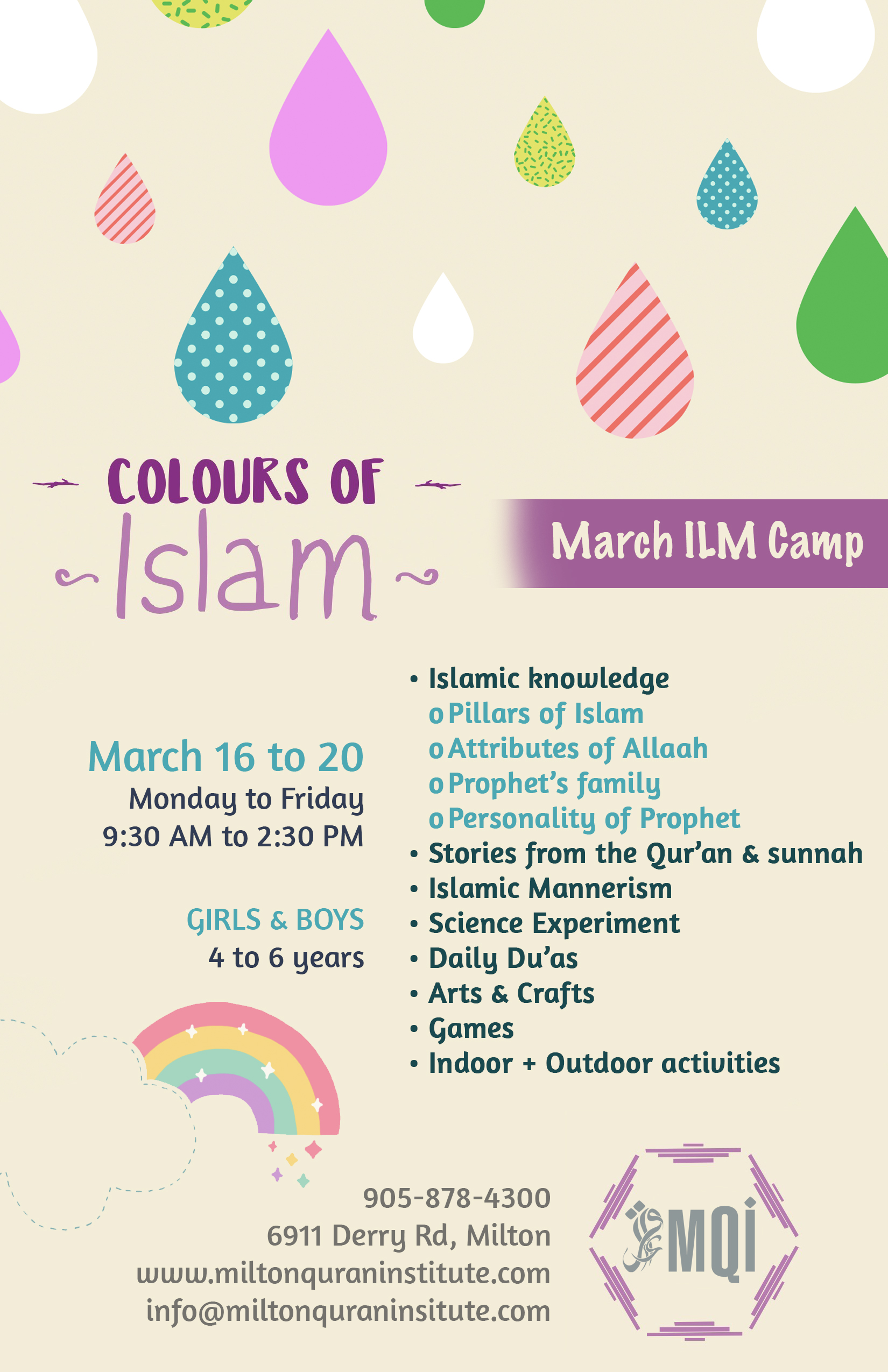 Colours of Islam Milton Quran Institute